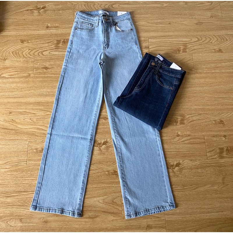 [Mã WASTMAY giảm 15% tối đa 30K đơn 150K] Quần Jean Quần Bò Culottes Ống Rộng Dáng Dài Xuất Xịn [ẢNH THẬT 100%] | BigBuy360 - bigbuy360.vn