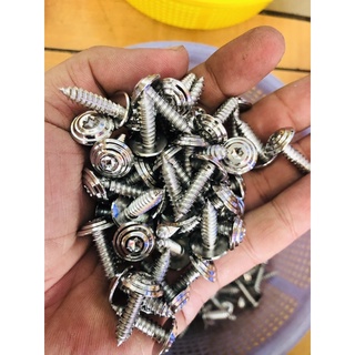 Ốc inox salaya xoắn dàn áo yamaha 5 li cực đẹp,túi 10 con