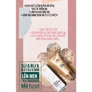 Sữa rửa mặt sữa non