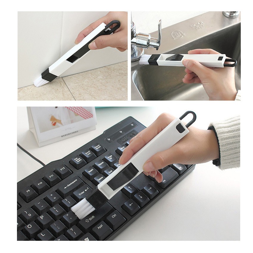 Cọ Cầm Tay Mini Quét Khe Bụi Bàn Phím Máy Tính và Khe Cửa Siêu Tiện Lợi Và Nhỏ Gọn