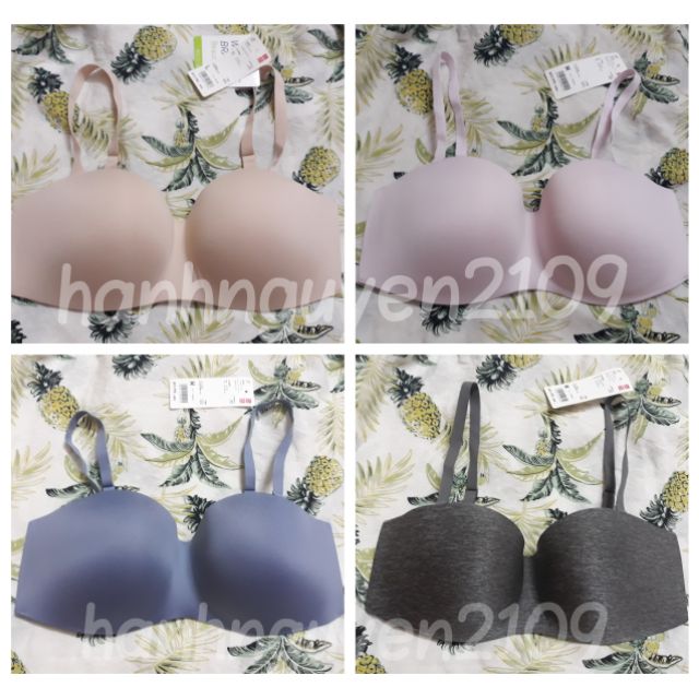 🌹🌿❤ NHẬT - Áo ngực áo lót không gọng Uniqlo Wireless Bra Beauty Light không đường may Multiways bra