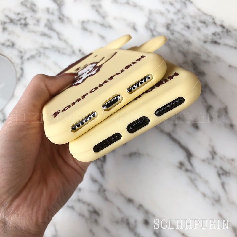 ỐP IPHONE SILICON HOẠT HÌNH POMPOMPURIN KUTE HỘT ME IP7 IP7P IPX IPXR IPXSMAX IP11 IP11PRO IP11PROMAX