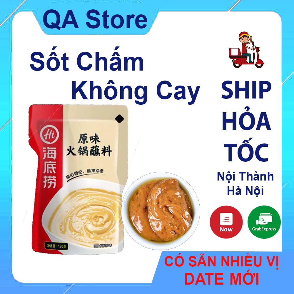 Sốt chấm lẩu haidilao - Số chấm đậu phộng có sẵn nhiều vị date mới giao ngay trong 2h