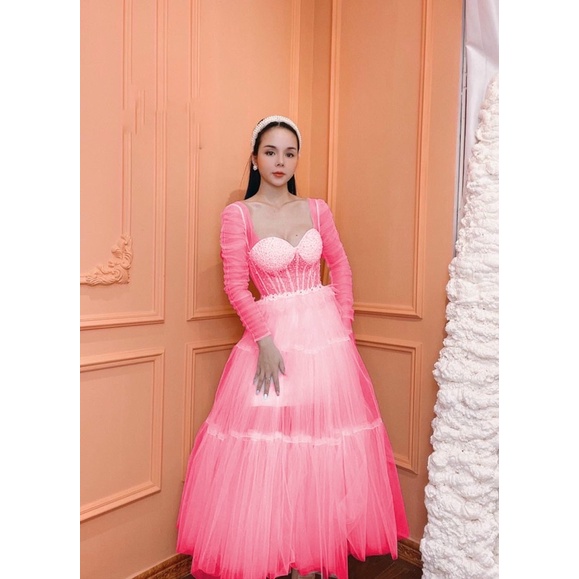 ĐẦM XOÈ KẾT TAT DÚN full size S /M/L/XL