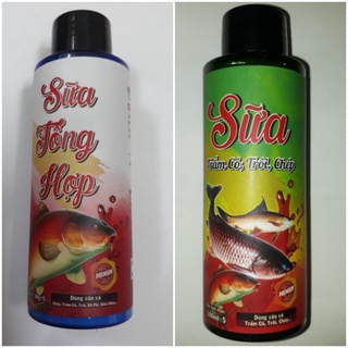 Sữa câu cá tổng hợp và trắm cỏ trôi chép,Tinh mùi câu cá hãng PHÚ THÀNH