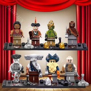 Mô Hình Lego Nhân Vật Phim Cướp Biển Vùng Caribbean Conch Magda Salazar Crew Salazar Mini