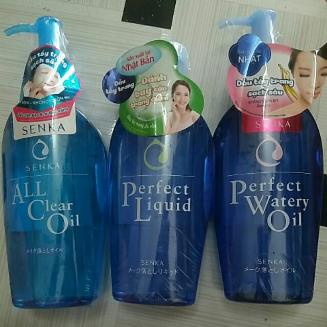 dầu tẩy trang senka 230ml