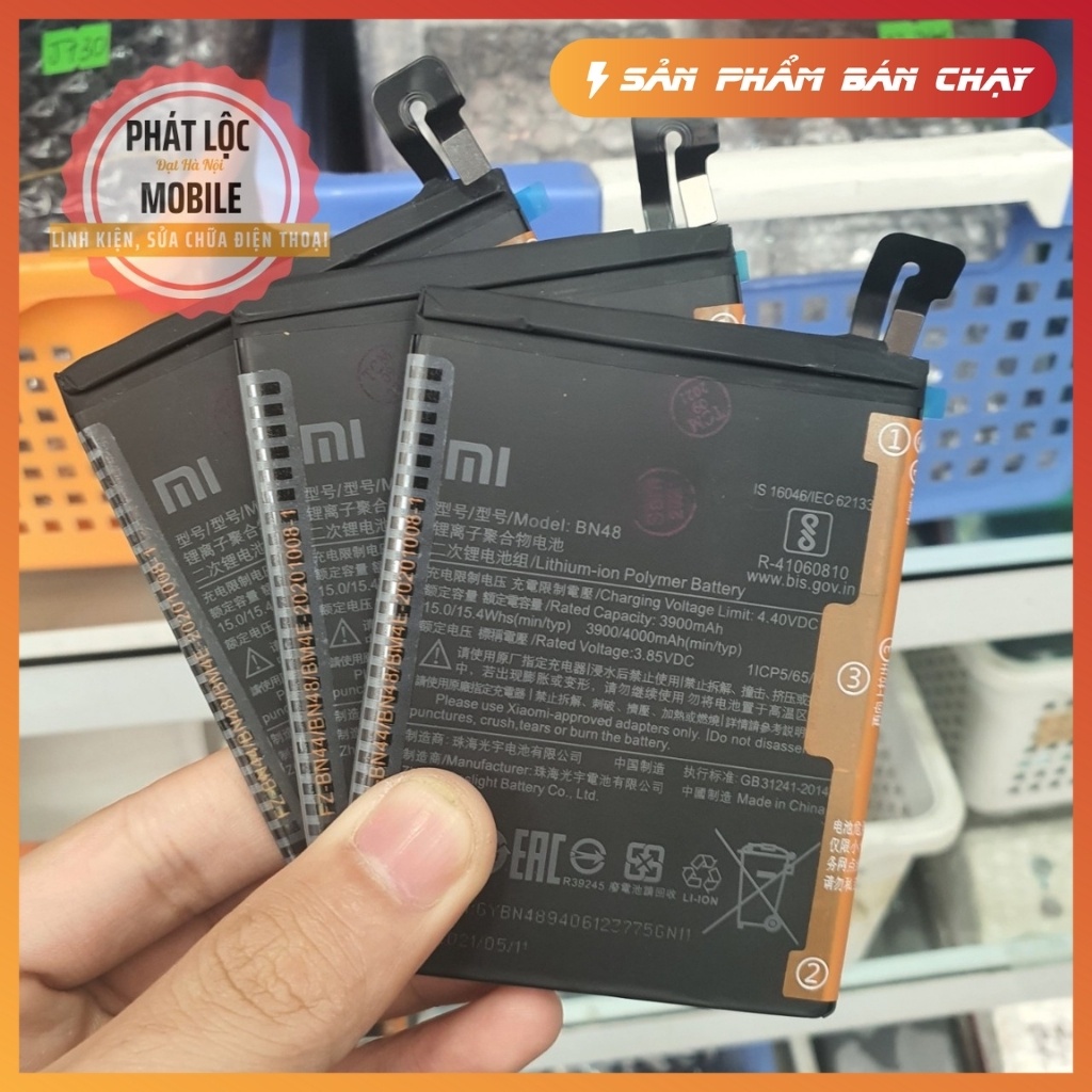 Pin Redmi Note 6 Pro zin công ty,Mã pin BN44, dung lượng pin Redmi Note 6 Pro 4000mAh