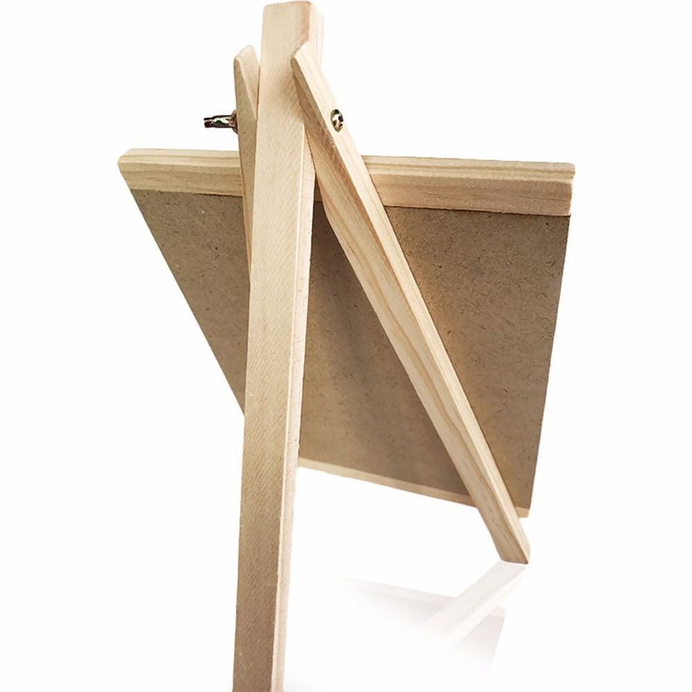 Bảng đen viết phấn ghi lời nhắn mini để bàn bằng gỗ thông