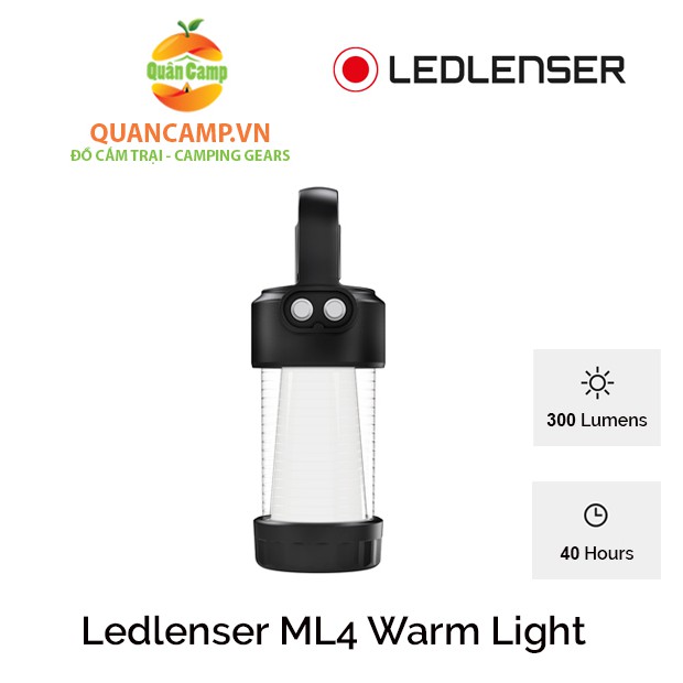 Đèn pin cắm trại Ledlenser ML4 Warm Light