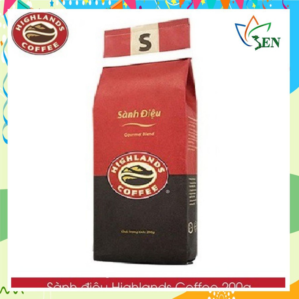 [SenXanh CAFE] Cà phê Rang xay Highlands Coffee 200g | BigBuy360 - bigbuy360.vn