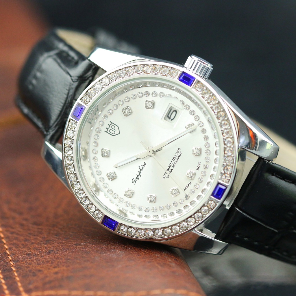 Đồng hồ nam dây da SE6888 mặt kính Sapphire hiển thị lịch ngày tháng -Thiết kế sang trọng Chống xước Chống Nước - BH 12T | BigBuy360 - bigbuy360.vn