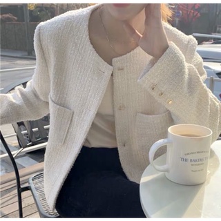 Áo Khoác Dạ Tweed Cao cấp Ulzzang