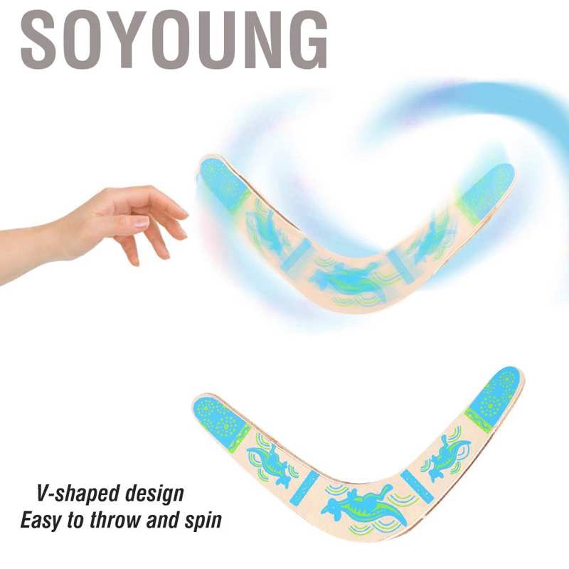 Đồ Chơi Boomerang Bằng Gỗ Cho Người Mới Bắt Đầu