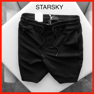 Quần đùi nam thể thao, quần short thun nam dệt sợi mặc mát STARSKY QS81