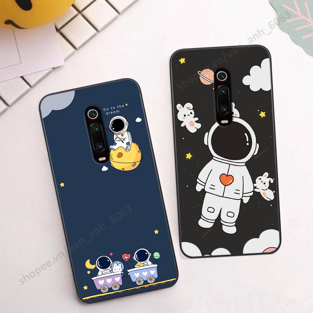 Ốp Xiaomi Redmi K20 hình bầu trời, phi hành gia đẹp, ốp lưng điện thoại xiaomi viền dẻo cao cấp