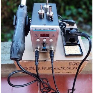 Trạm khò tích hợp hàn 2 trong 1 KAILIWEI 8586