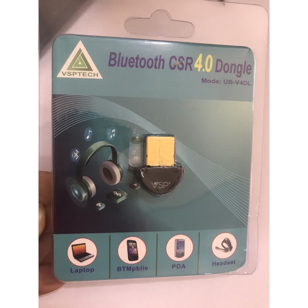 USB BLUETOOTH MINI 2.0 4.0 không dây màu đen dùng cho Máy Tính - Laptop - tai nghe - loa | BigBuy360 - bigbuy360.vn