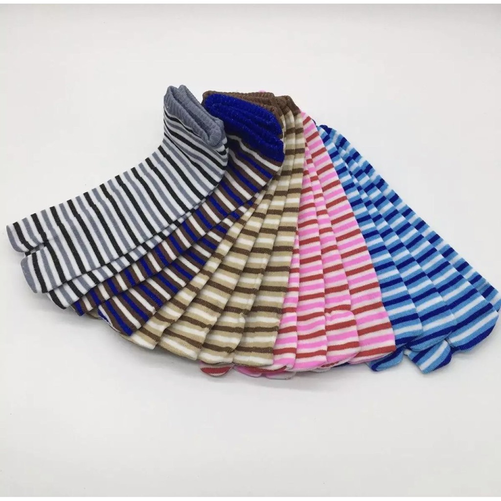 Combo 10 đôi vớ màu sọc , thun mịn co giãn tốt , thương hiệu CÔNG TY THÀNH CÔNG , ảnh thật