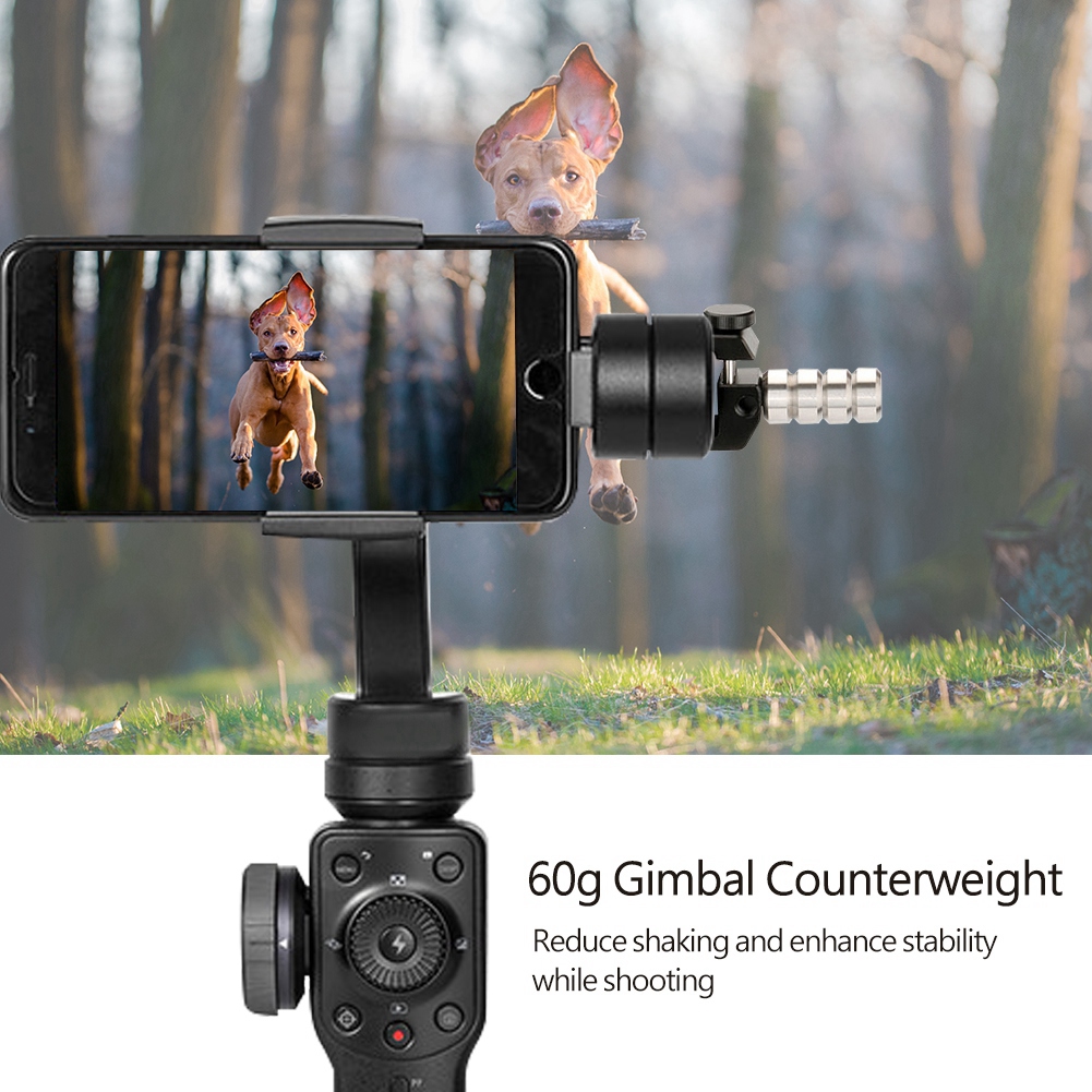 【COD】Bộ 4 cục đổi trọng 60g giúp cân bằng cho tay cầm chống rung Zhiyun Smooth 4 Feiyu Vimble 2 | BigBuy360 - bigbuy360.vn