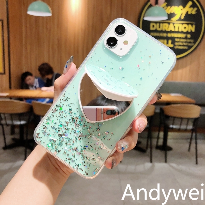 Ốp Lưng Tráng Gương Họa Tiết Bầu Trời Sao Cho Huawei Nova 2i 3 3i 4 4e 7 5t 6pro Y7 Y5 Y9 2019 P20 P30 P40Pro Mate 10 20 30pro