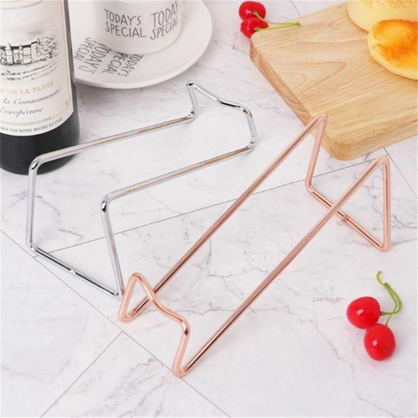 Giá đỡ trưng bày chai rượu vang bằng thép không gỉ tiện lợi cho nhà cửa