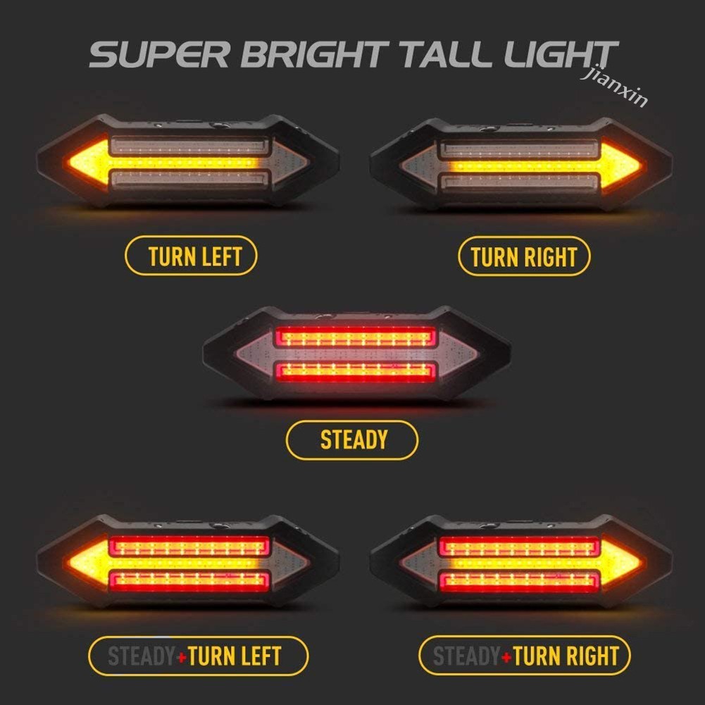 Đèn Led Tín Hiệu Gắn Xe Đạp Tiện Lợi