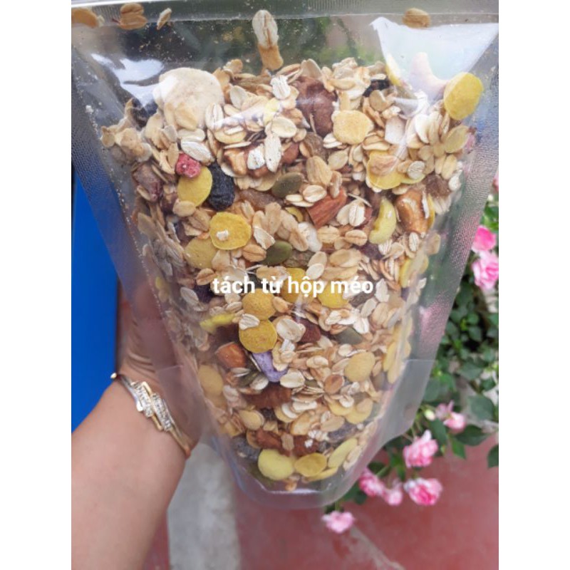 Ngũ cốc ăn kiêng, yếm mạch giòn giảm cân mix vị -500g
