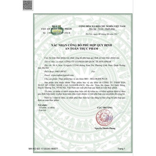 Cốm ăn ngon Bio Helokids Plus