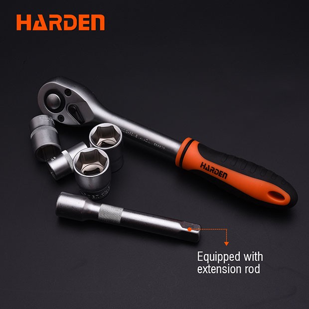 Bộ Khẩu Chính Hãng HARDEN 12 Chi Tiết 1/2'' (12,5 mm)