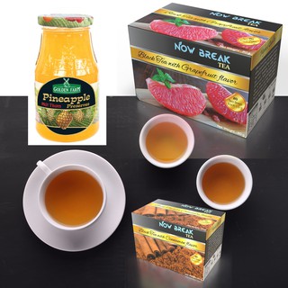 Mứt thơm 210g golden farm + 10 túi trà now break tea kèm theo