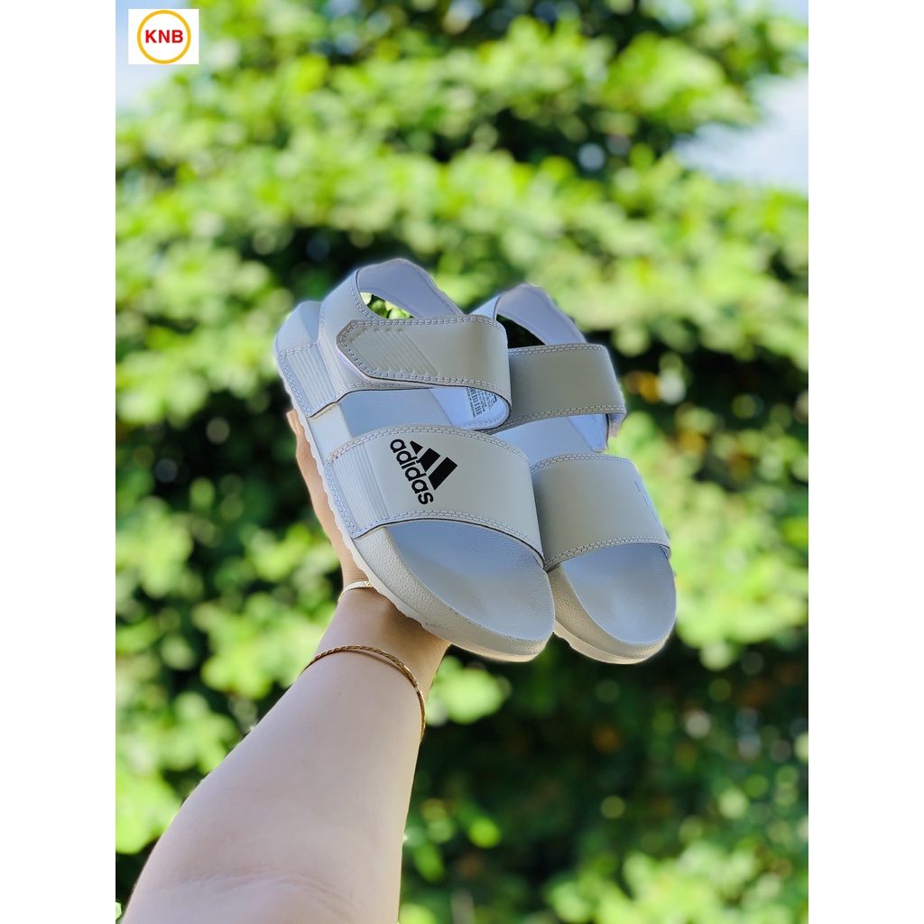 Giày Sandal -FREESHIP- Dép Sandal nam nữ , Quai hậu bền đẹp đế bằng siêu nhẹ, DAS màu xám