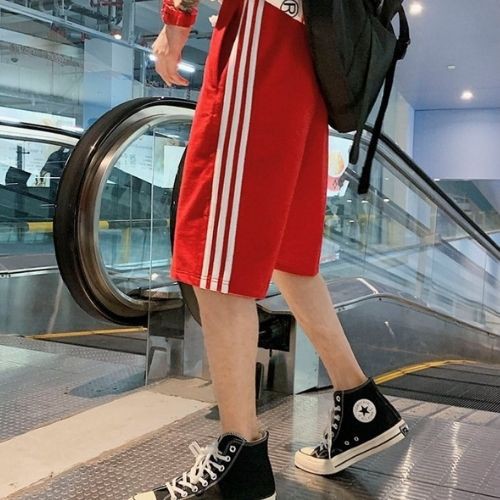 Quần Short Đùi 3 Sọc unisex TILAA FASHION thể thao basic nam nữ oversize phong cách đường phố Hàn Quốc Ulzzang QS005