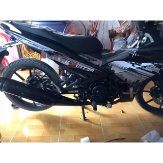 Tem rời Exciter City 150 Tp Đen Nhám