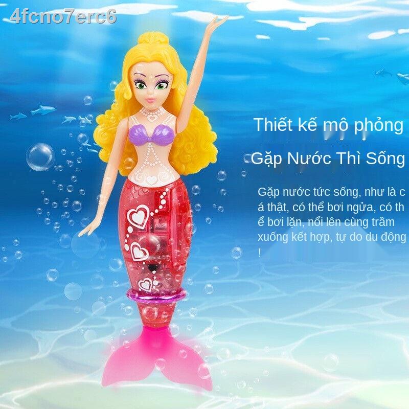 ZURU7207 Lebo Đồ chơi tắm nước cho trẻ em Mô phỏng Điện Nàng Tiên Cá Màu sắc ngẫu nhiên