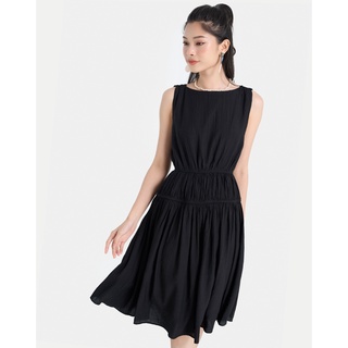 Đầm Midi Thời Trang JUNO Kiểu Dáng Hạ Eo JNDLU022