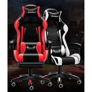 [HÀNG LOẠI 1] Ghế gaming bọc da cao cấp, đệm cao su, có gác chân, ngả lưng 145 độ - Ghế chơi game
