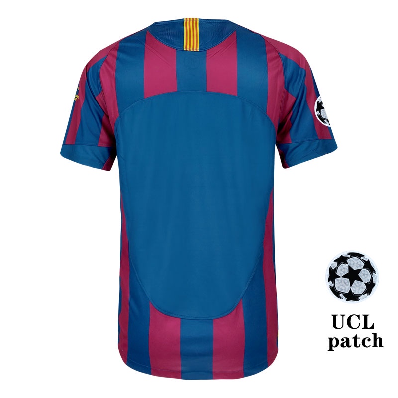 Áo Thun Đá Banh Tuyển Barcelona 2005-06 S-XXL 10 Ronaldo 30 MESSI