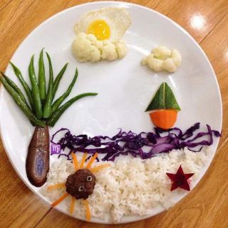 Combo 5 Dĩa vân ảo sứ trắng 8inch