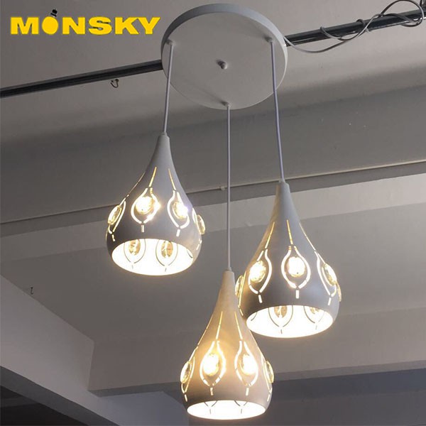 Đèn thả MONSKY DENTO trang trí nội thất cao cấp, sang trọng, độc đáo - kèn bóng LED chuyên dụng.