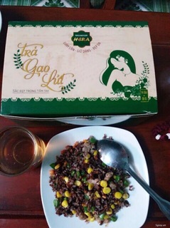Trà gạo lứt giảm cân Hera