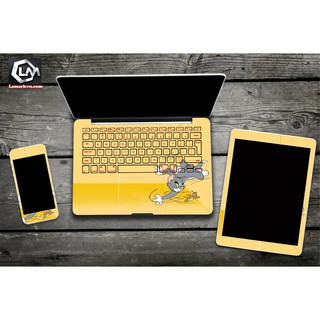 Tấm dán skin laptop mặt lưng và bàn phím