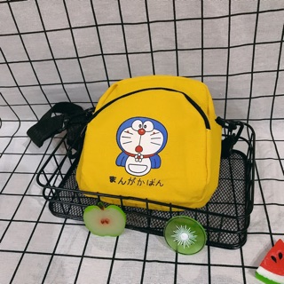 Túi Vải Canvas Doraemon Doremon Dễ Thương