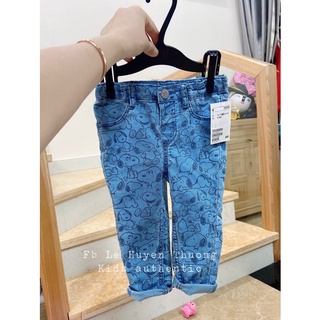 Quần jean Snoopy Hm auth