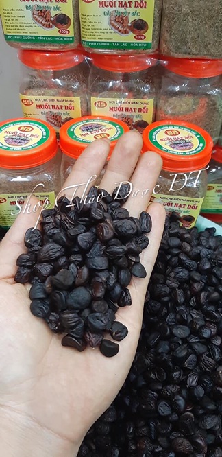 Muối hạt dổi Tây Bắc- lọ 100g