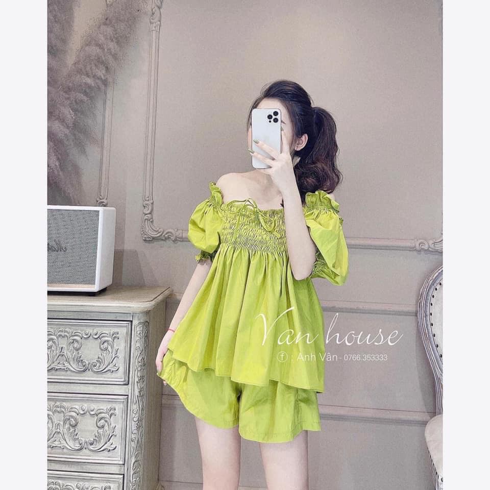 BỘ XANH ĐŨI TAY BỒNG CHUN NGỰC | BigBuy360 - bigbuy360.vn