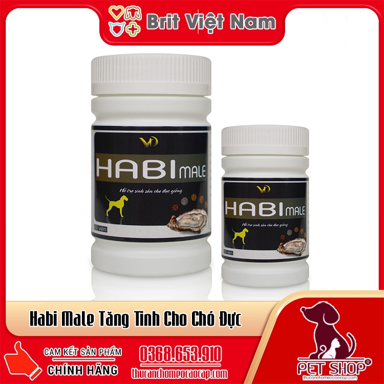 Habi Male Hỗ Trợ Tăng Tinh Cho Chó Đực