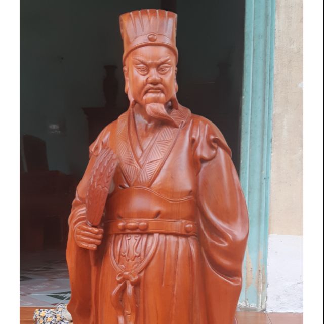 Tượng khổng minh cao 70cm