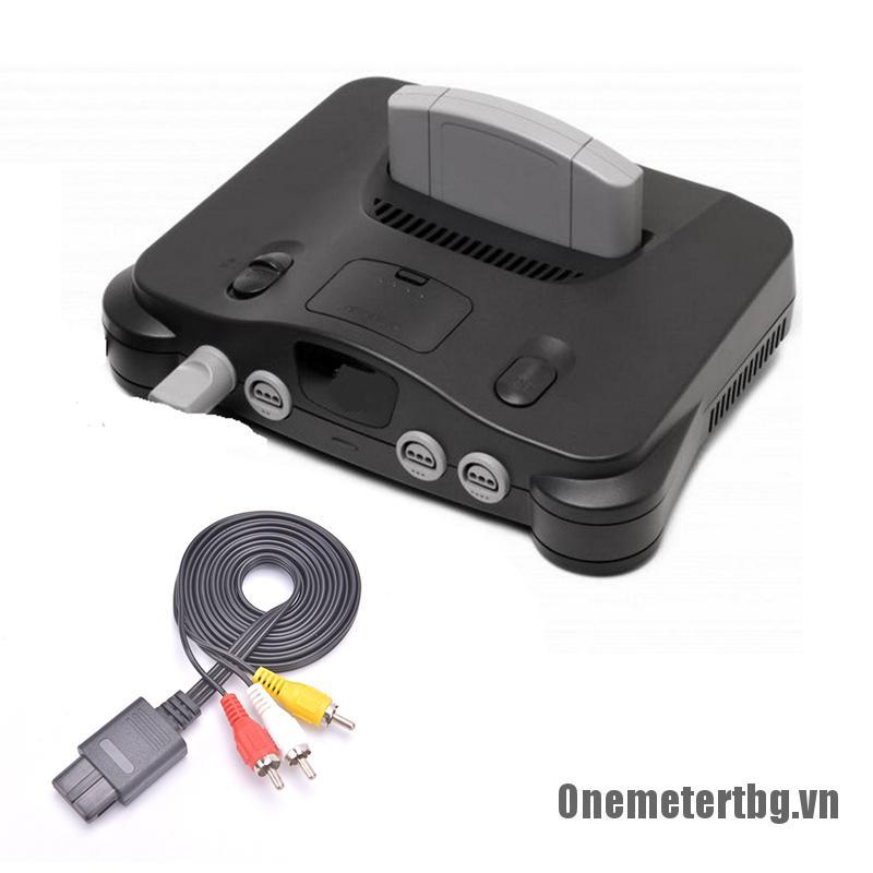 Dây Cáp Âm Thanh N64 Snes 6ft Rca Tv Av Cho Máy Chơi Game | BigBuy360 - bigbuy360.vn