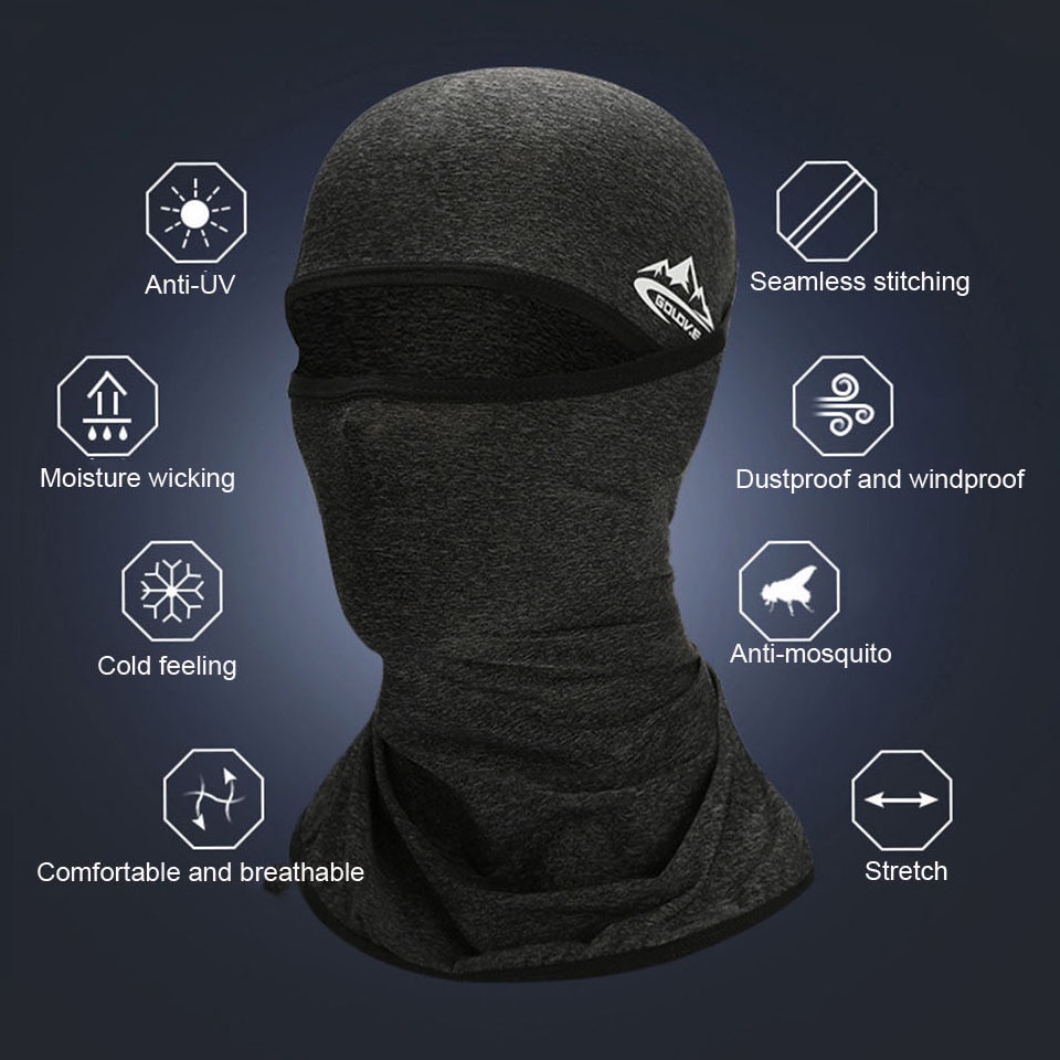 Khẩu Trang Chống Bụi Chống Nắng Bảo Vệ Mặt Tiện Dụng